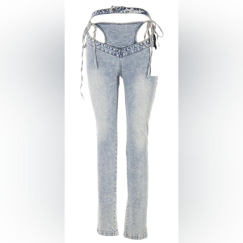 Rehab Lab | Cut Out Jeans Size L